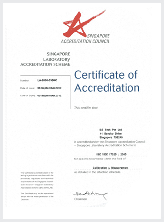 Certification & Awards Singapore
